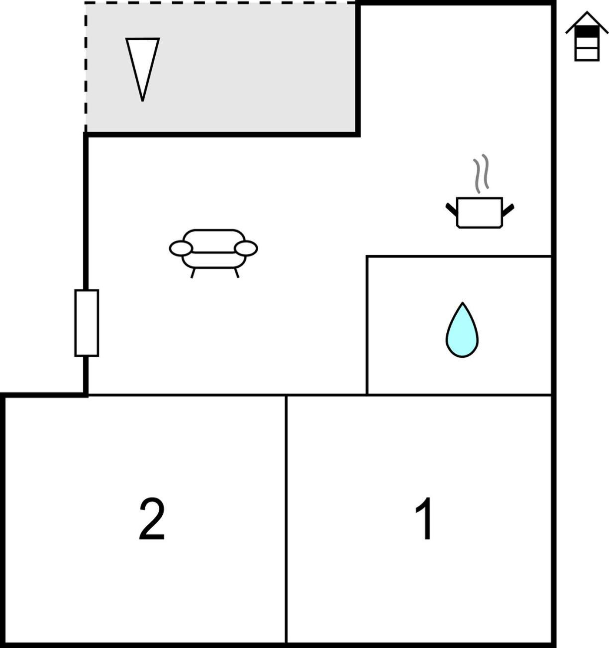 2 Bedroom Amazing Apartment In ツリクヴェニツァ エクステリア 写真